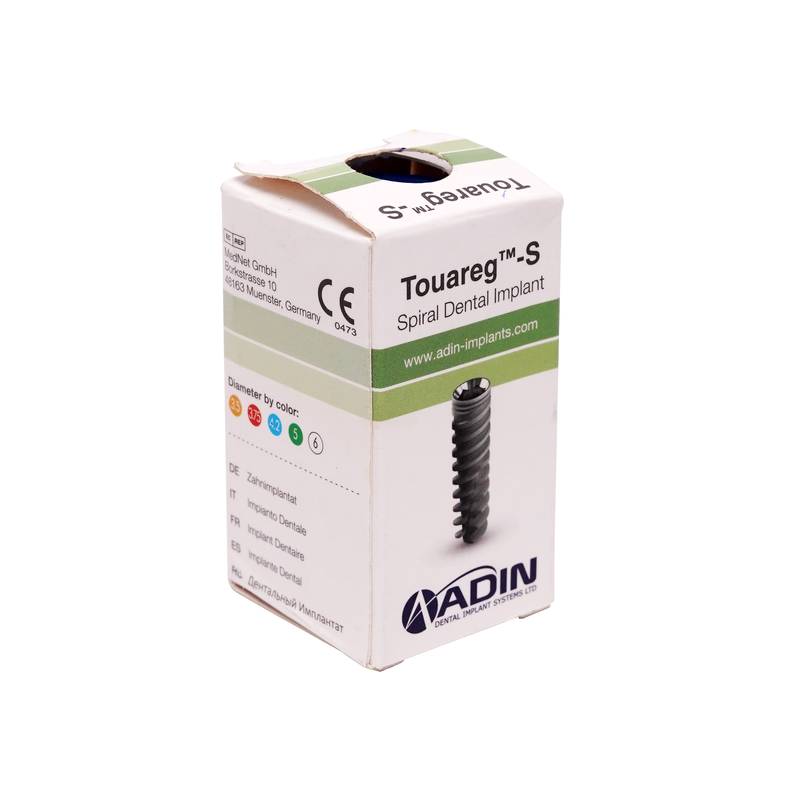 Adin Spiral Dental Implant Taurag S Plus Abutment